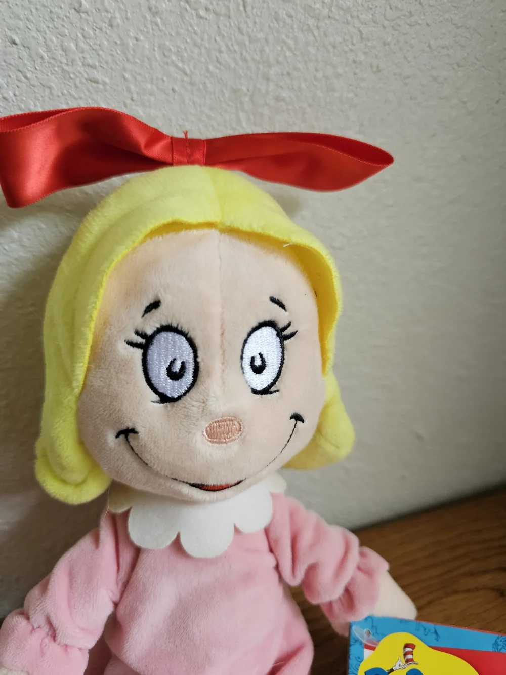Dr. Seuss Cindy Lou Who Plush Doll New 11 Inch Grinch Who Stole Christmas